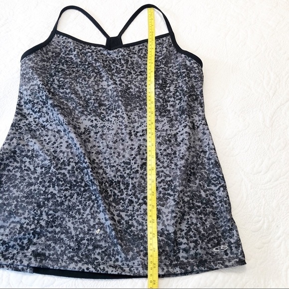 Champion Racer Back Mesh Tank Gray/Black/White XL - Picture 10 of 10